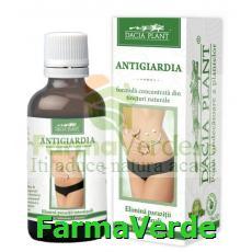 Antigiardia Tinctura 50 ml DaciaPlant, DACIA PLANT, 1034 - SC FARMA VERDE  NET SRL