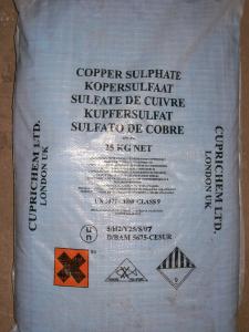 Sulfat de cupru, import - KYNITA SRL