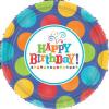 8 Farfurii carton plastifiat 17.7cm BIRTHDAY FEVER FUN