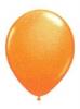 Set de 50 baloane metalizate 26cm portocaliu calitate heliu
