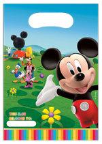 6 pungi Party 16x23cm MICKEY COLOURS -