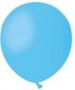 100 baloane latex standard 12cm calitate heliu albastru deschis bleu