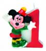 Lumanare de tort 3D cifra 1 Mickey Mouse