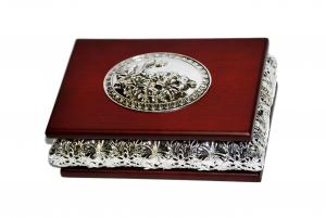 Cadouri de lux pentru femei Cutie de bijuterii argint - SC ESCAPE HOME SRL