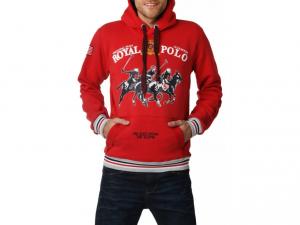 Hooded sweater GEOGRAPHICAL NORWAY barbati - freetown men red