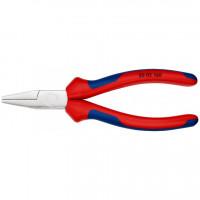 Cleste cu falci plate, scurte, late cromate 160 mm maner multicomponent 20 05 160 KNIPEX