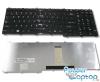 Tastatura toshiba satellite l500 negru lucios