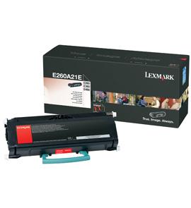 Cartus lexmark e260a21e black