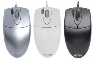 Mouse A4Tech OP-620D Silver