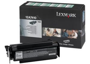 Cartus Toner Lexmark 0012A7410 Black