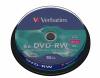 Verbatim dvd-rw 6x matt silver 43585