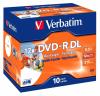 Verbatim DVD-R 12x Dual Layer Inkjet Printable