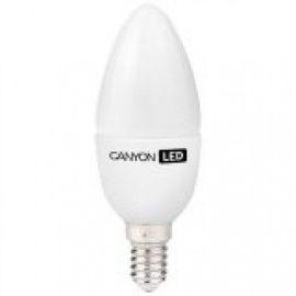 CANYON BE14FR6W230VN LED lamp, B38 shape, milky, E14, 6W, 220-240V, 150°, 494 lm, 4000K, Ra>80, 50000 h