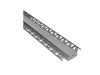 Profil aluminiu lat ST rigips pentru banda LED & accesorii profil ingropat lat - L:2m W:62mm h:15mm