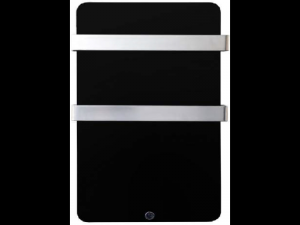 Panou radiant MAGNUM Glassheat Bathroompanel 400W 48x84x14cm negru, termostat inclus