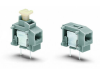 Stackable 2-conductor PCB terminal block; 0.75 mmA&sup2;; Pin spacing 5/5.08 mm; 1-pole; PUSH WIREA&reg;; 0,75 mmA&sup2;; gray