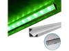 Profil Aluminiu 90A&deg; PT pentru banda LED dispersor mat - L:1m