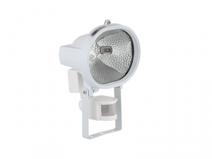 PROIECTOR LED CU SENZOR MODEL"HALOGEN" CU SURSA LED J118 7.5W, ALB