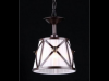 Lampa suspendata  house country,1 x e14, 230v, d.18cm,h.25 cm,maro