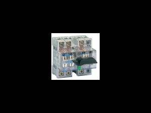 Separator de sarcina cu montare pe sina DIN, 3P+NF, 5 module, transparent, 125A
