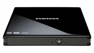 DVD+/-RW SAMSUNG 8x, Extern, Retail, slim, USB 2.0, SE-T084C/PSBN