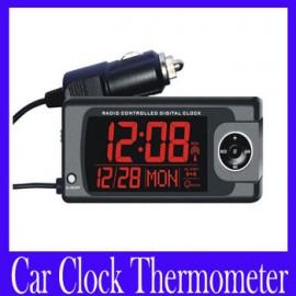 Termometru / ceas auto digital ecran LCD ZL811, 7752224 - SC A & G  Belinvest SRL