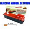 Aparat manual de facut tigari / injector tutun cu 1 tub - 004