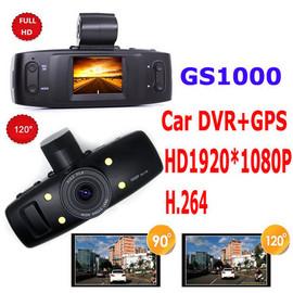 Gs1000 - Camera Trafic HD Video DVR Auto 5 MP Display LCF TFT 1.5”, infrarosu,  martor accident, senzor de miscare