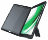 Multi-carcasa LEITZ Complete, cu stativ si capac cu filtru Privacy landscape pentru iPad Air - negru