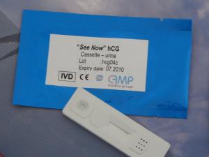 HCG - test de sarcina, format caseta, CAMP MEDICA - SC CAMP MEDICA SRL