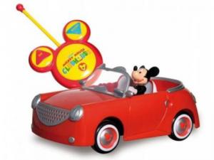 Masina cu Mickey Mouse si telecomanda Disney, Disney, 6624 - SC Baby  Etiquette SRL