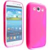 Silicone Case Samsung i9300 Galaxy S3 S-Line roz (TPU)