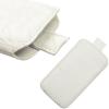Husa konkis leather case washed white m (apple iphone 4)