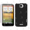 Htc one x folie de protectie carcasa 3m carbon black (incl. folie