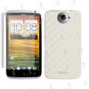 Htc one x folie de protectie carcasa 3m carbon white (incl. folie