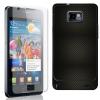 Samsung i9100 galaxy s2 folie de protectie carcasa 3m carbon black