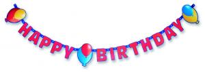 PROCOS Baloons Fiesta - banner Happy Birthday