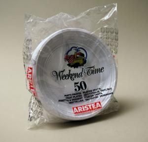 ARISTEA - 50 farfurii albe desert