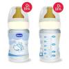 WB BIBERON PP, 150 ml bleu,T.c. flux normal,0+,  0%BPA-CHICCO