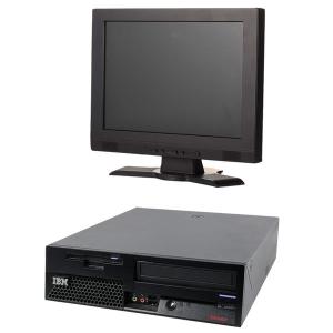 Sistem Desktop IBM ThinkCentre 8171, Celeron D 2.8Ghz, 1Gb DDR, 80Gb SATA, DVD-ROM + Monitor LCD 15 Inch