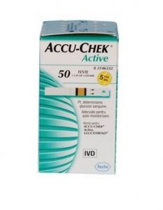 Teste glicemie Accu Chek Active (10 cutii)