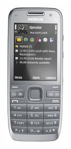 Telefon mobil Nokia E52 Metal Aluminium