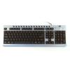 Tastatura multimedia Serioux SRXK-9400MSB, PS/2, negru/argintiu