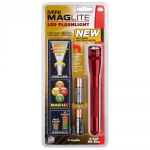 Lanterna Mini Maglite AA LED Red