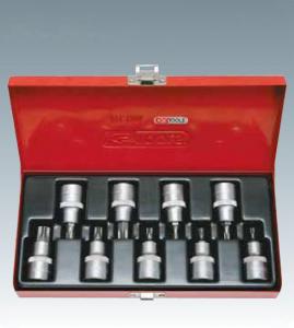 Set chei tubulare Torx 1/2'', 9 piese