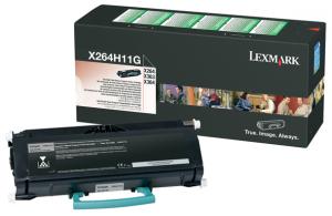 Toner lexmark x264h11g negru