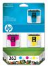 Cartus hp cb333ee cyan, magenta, galben