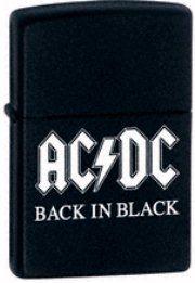 Bricheta Zippo AC/DC Back in Black