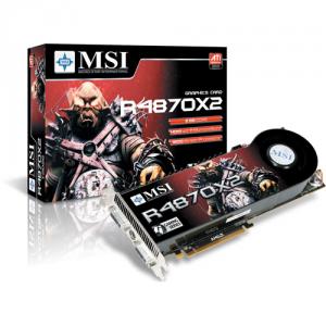 Placa video MSI Ati MSI Radeon HD 4870 X2 OC