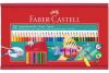 Set 35 creioane colorate acuarela faber-castell